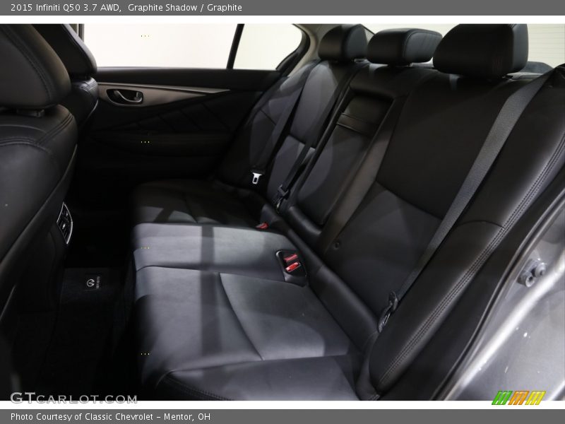 Graphite Shadow / Graphite 2015 Infiniti Q50 3.7 AWD