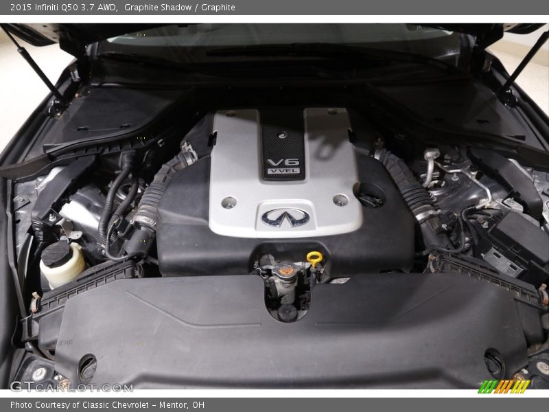 Graphite Shadow / Graphite 2015 Infiniti Q50 3.7 AWD