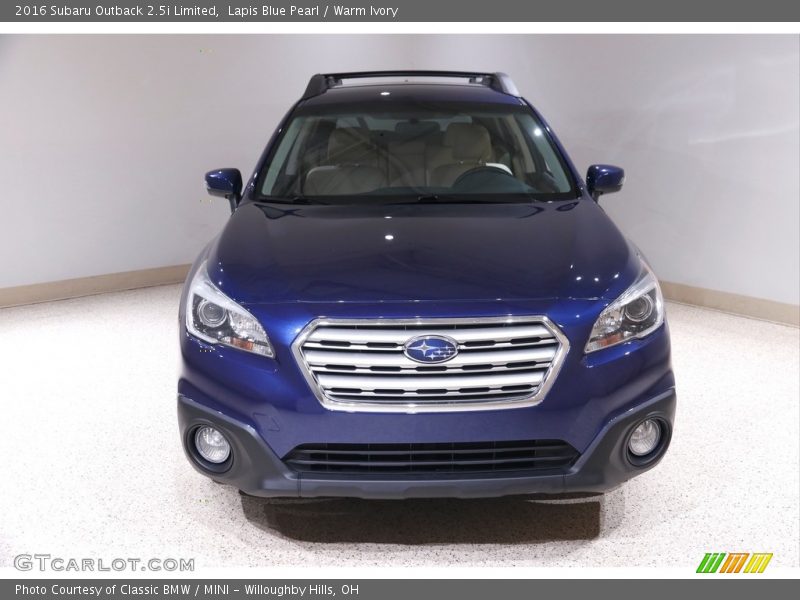  2016 Outback 2.5i Limited Lapis Blue Pearl