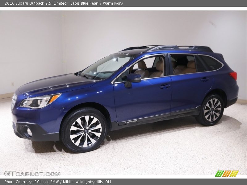  2016 Outback 2.5i Limited Lapis Blue Pearl