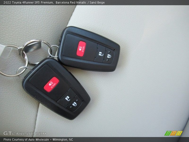 Barcelona Red Metallic / Sand Beige 2022 Toyota 4Runner SR5 Premium