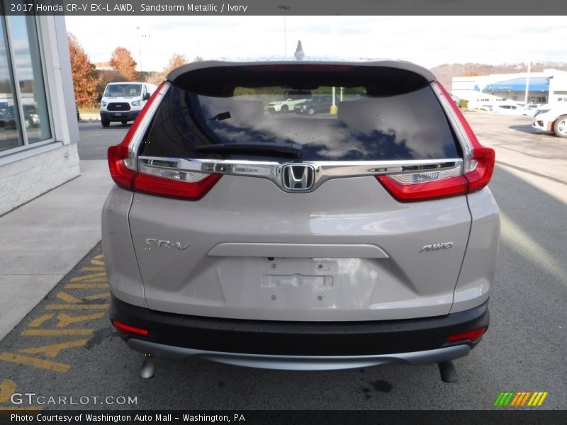 Sandstorm Metallic / Ivory 2017 Honda CR-V EX-L AWD