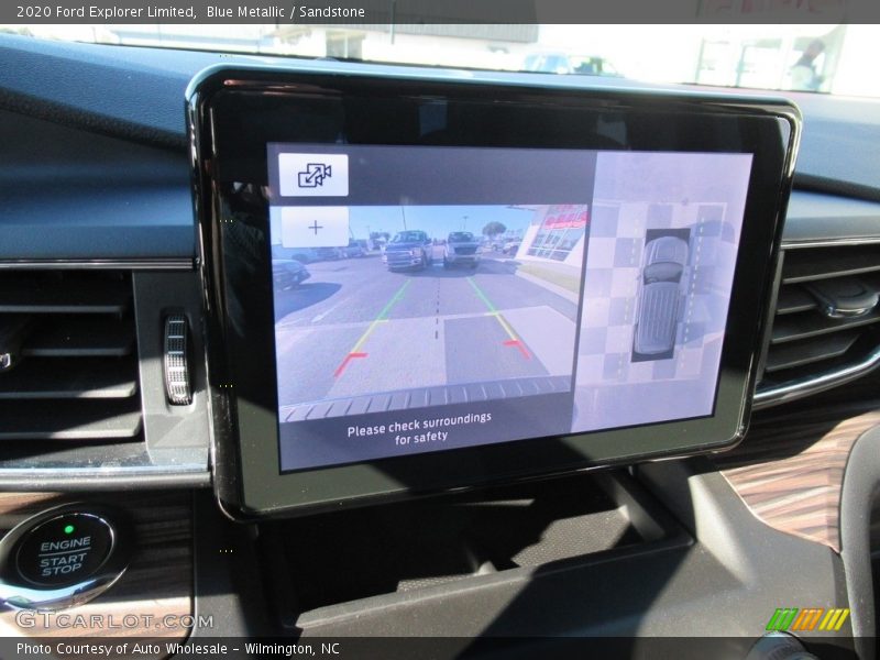 Blue Metallic / Sandstone 2020 Ford Explorer Limited