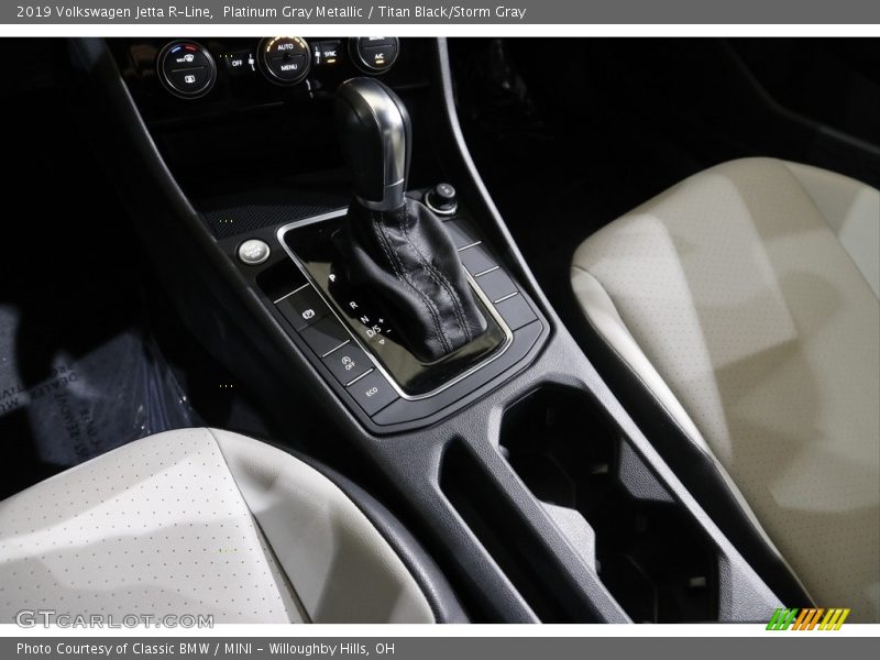 Platinum Gray Metallic / Titan Black/Storm Gray 2019 Volkswagen Jetta R-Line