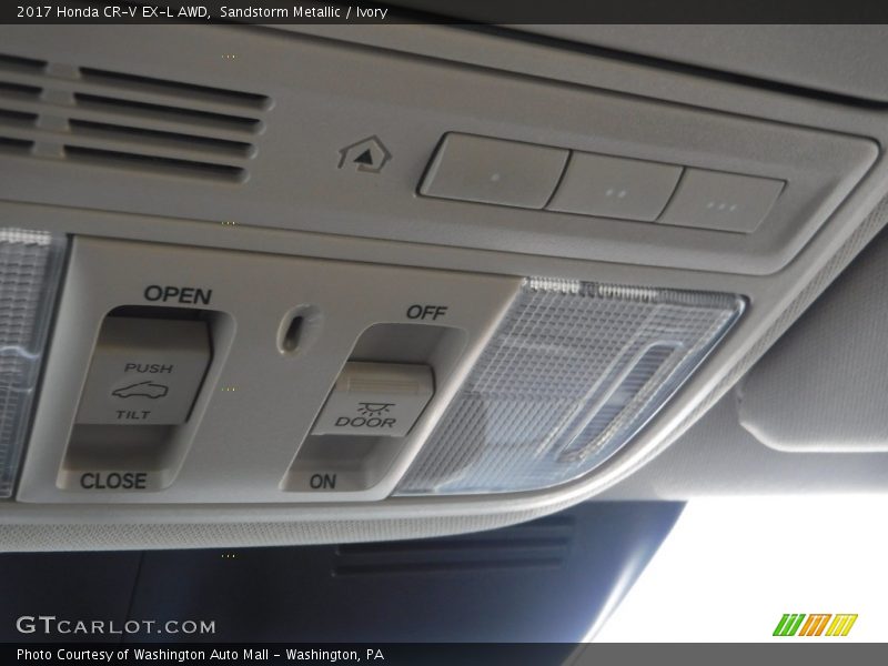 Sandstorm Metallic / Ivory 2017 Honda CR-V EX-L AWD