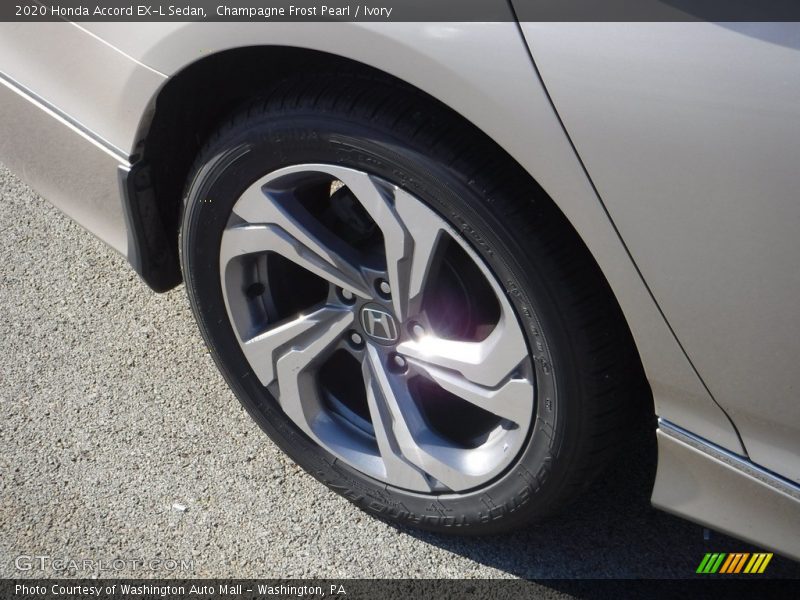 Champagne Frost Pearl / Ivory 2020 Honda Accord EX-L Sedan