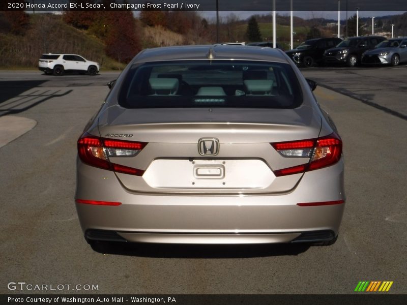 Champagne Frost Pearl / Ivory 2020 Honda Accord EX-L Sedan