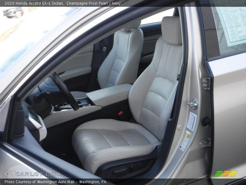 Champagne Frost Pearl / Ivory 2020 Honda Accord EX-L Sedan