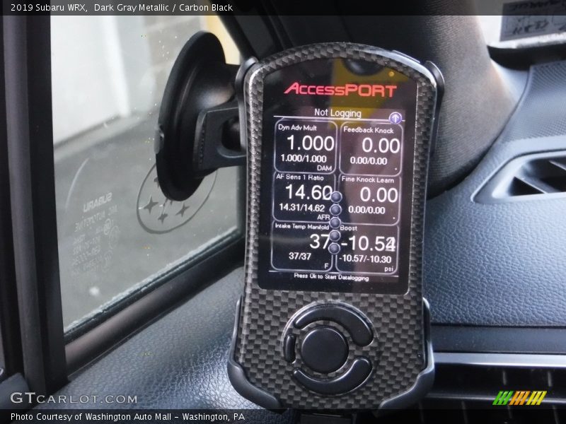 Dark Gray Metallic / Carbon Black 2019 Subaru WRX