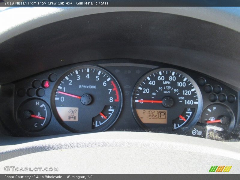Gun Metallic / Steel 2019 Nissan Frontier SV Crew Cab 4x4