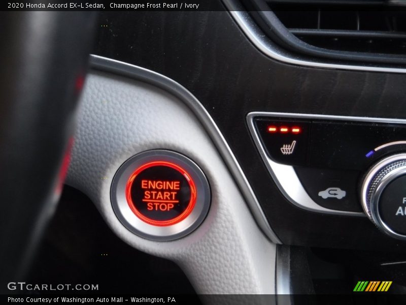 Champagne Frost Pearl / Ivory 2020 Honda Accord EX-L Sedan