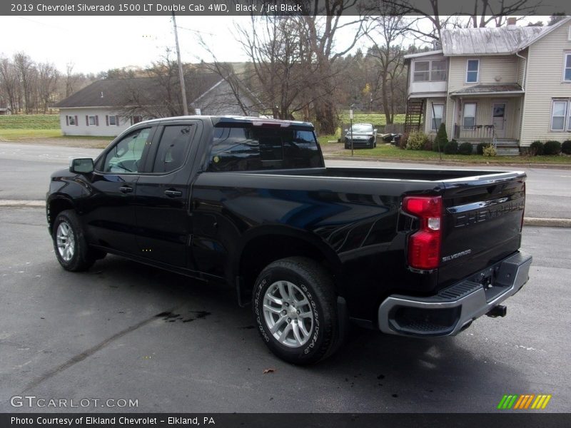 Black / Jet Black 2019 Chevrolet Silverado 1500 LT Double Cab 4WD