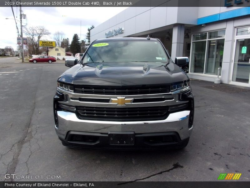 Black / Jet Black 2019 Chevrolet Silverado 1500 LT Double Cab 4WD