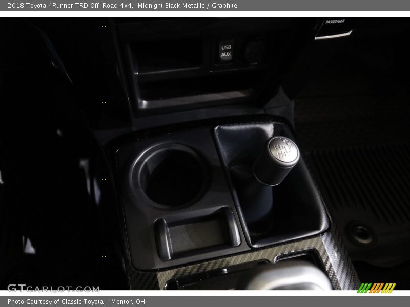 Midnight Black Metallic / Graphite 2018 Toyota 4Runner TRD Off-Road 4x4