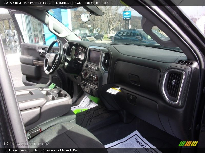 Black / Jet Black 2019 Chevrolet Silverado 1500 LT Double Cab 4WD