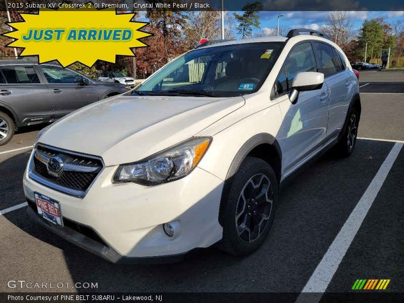 Crystal White Pearl / Black 2015 Subaru XV Crosstrek 2.0i Premium