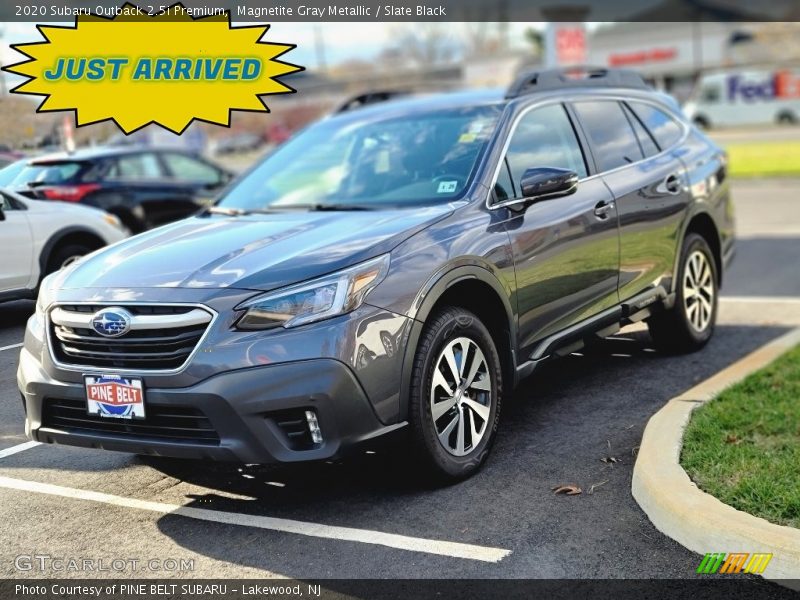 Magnetite Gray Metallic / Slate Black 2020 Subaru Outback 2.5i Premium