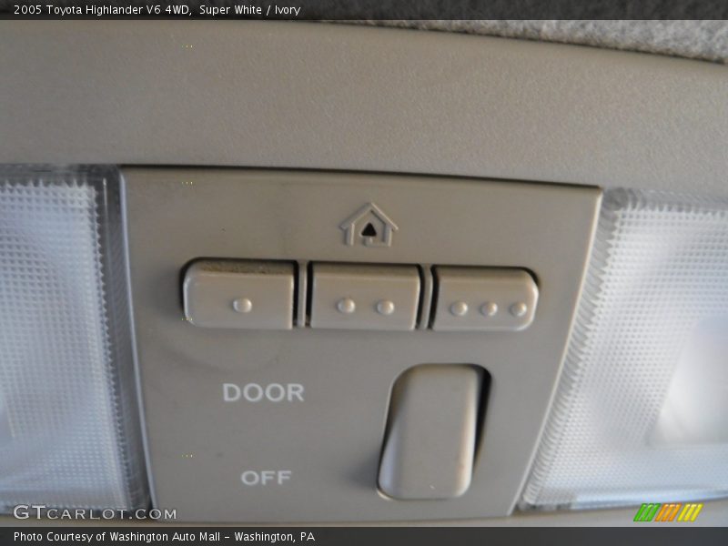 Super White / Ivory 2005 Toyota Highlander V6 4WD