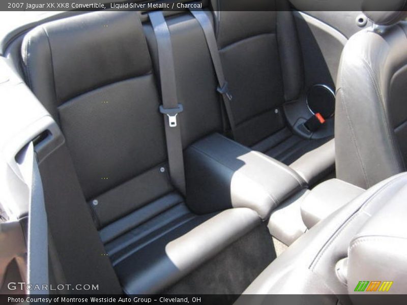 Liquid Silver Metallic / Charcoal 2007 Jaguar XK XK8 Convertible