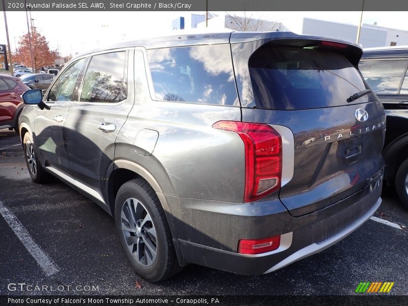 Steel Graphite / Black/Gray 2020 Hyundai Palisade SEL AWD