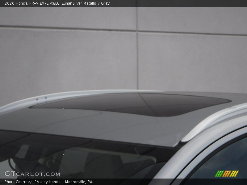 Lunar Silver Metallic / Gray 2020 Honda HR-V EX-L AWD