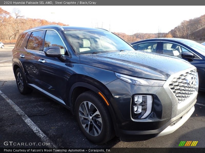 Steel Graphite / Black/Gray 2020 Hyundai Palisade SEL AWD