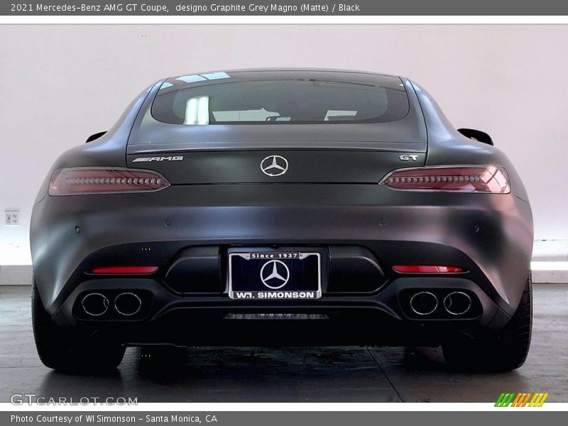 designo Graphite Grey Magno (Matte) / Black 2021 Mercedes-Benz AMG GT Coupe