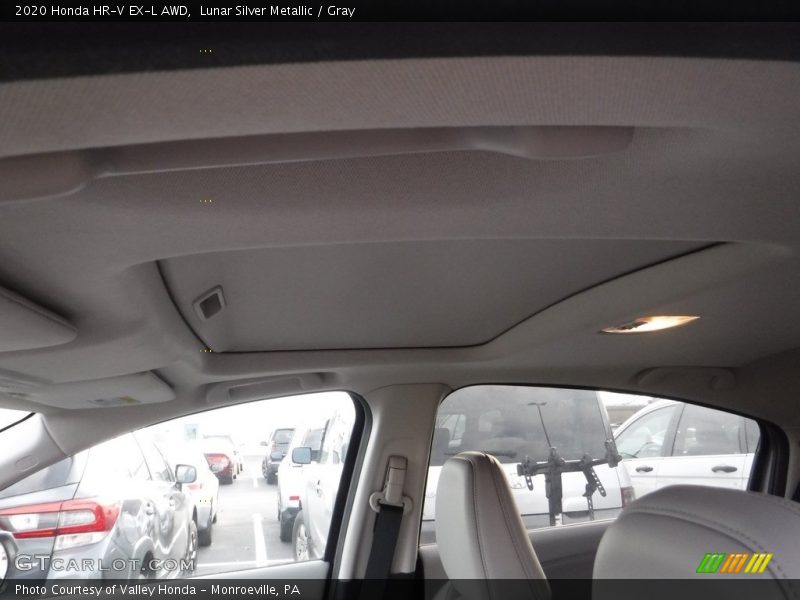 Lunar Silver Metallic / Gray 2020 Honda HR-V EX-L AWD