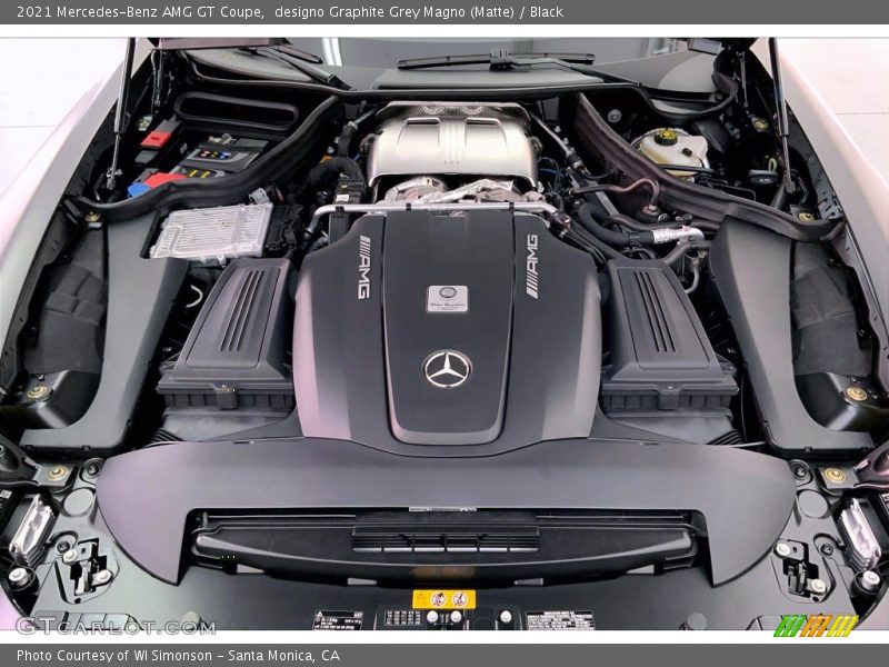  2021 AMG GT Coupe Engine - 4.0 Liter Twin-Turbocharged DOHC 32-Valve VVT V8