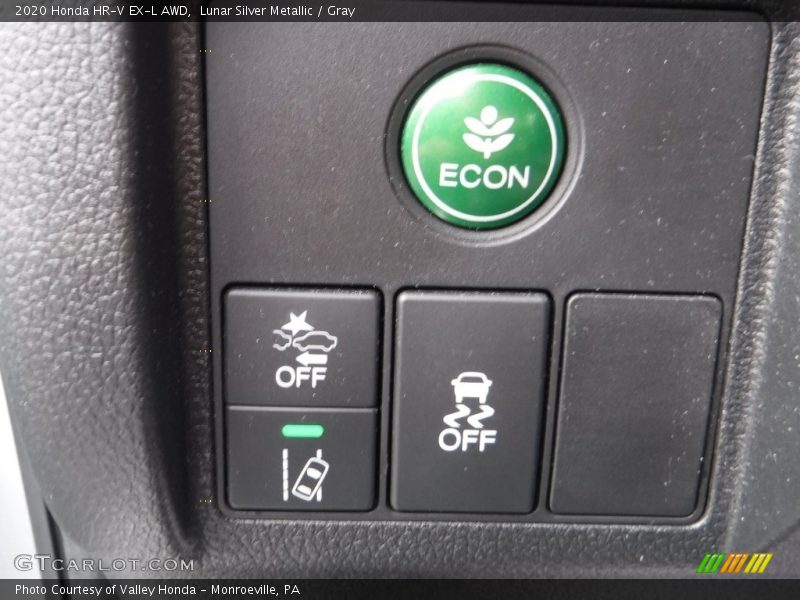 Lunar Silver Metallic / Gray 2020 Honda HR-V EX-L AWD