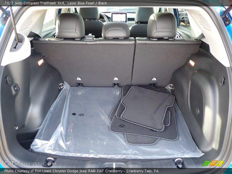 Laser Blue Pearl / Black 2022 Jeep Compass Trailhawk 4x4