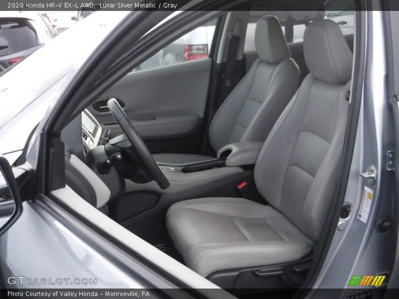 Lunar Silver Metallic / Gray 2020 Honda HR-V EX-L AWD
