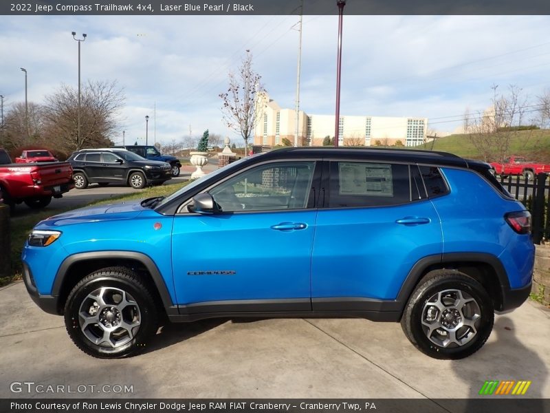  2022 Compass Trailhawk 4x4 Laser Blue Pearl