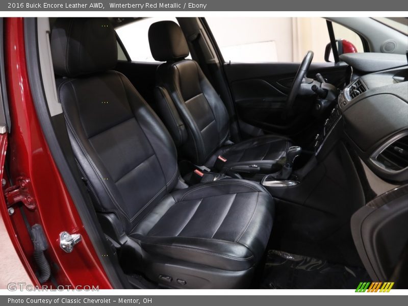 Winterberry Red Metallic / Ebony 2016 Buick Encore Leather AWD