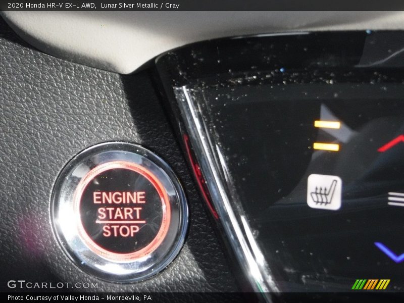 Lunar Silver Metallic / Gray 2020 Honda HR-V EX-L AWD