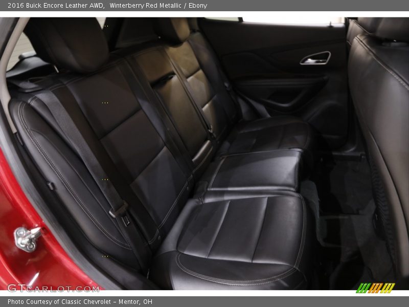 Winterberry Red Metallic / Ebony 2016 Buick Encore Leather AWD