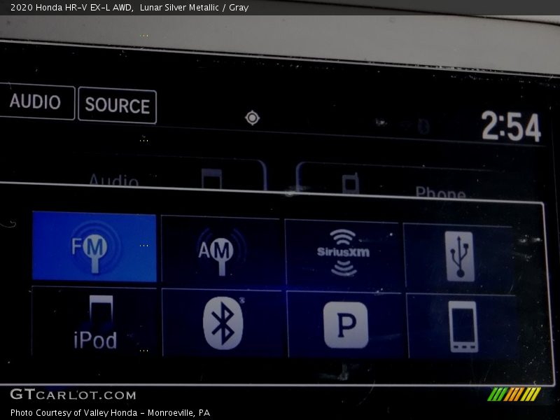 Lunar Silver Metallic / Gray 2020 Honda HR-V EX-L AWD