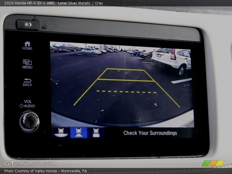 Lunar Silver Metallic / Gray 2020 Honda HR-V EX-L AWD