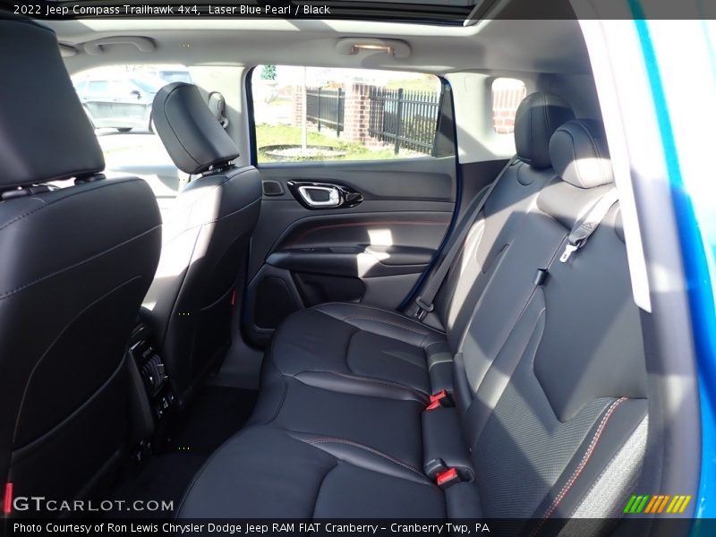 Laser Blue Pearl / Black 2022 Jeep Compass Trailhawk 4x4