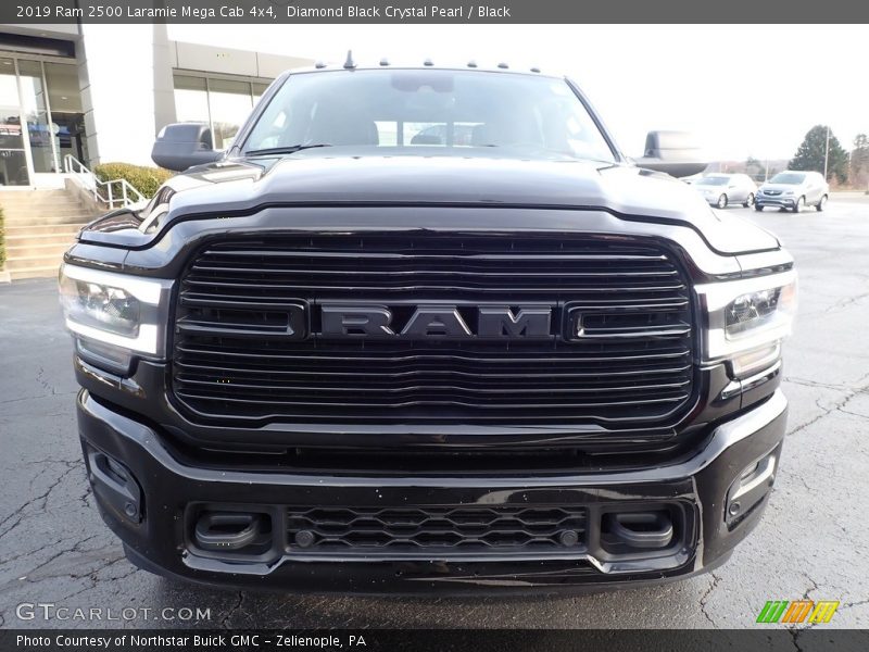 Diamond Black Crystal Pearl / Black 2019 Ram 2500 Laramie Mega Cab 4x4