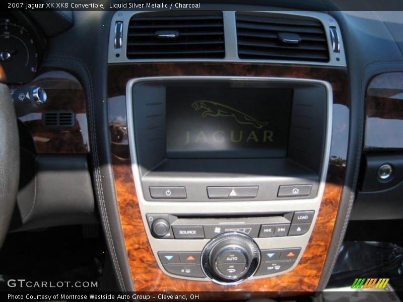 Liquid Silver Metallic / Charcoal 2007 Jaguar XK XK8 Convertible