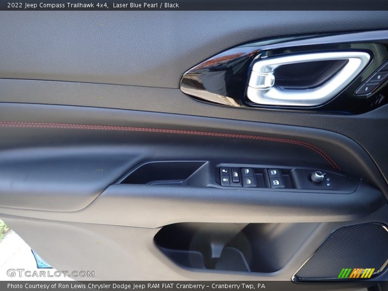 Laser Blue Pearl / Black 2022 Jeep Compass Trailhawk 4x4