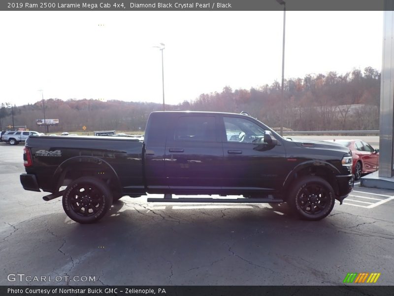 Diamond Black Crystal Pearl / Black 2019 Ram 2500 Laramie Mega Cab 4x4