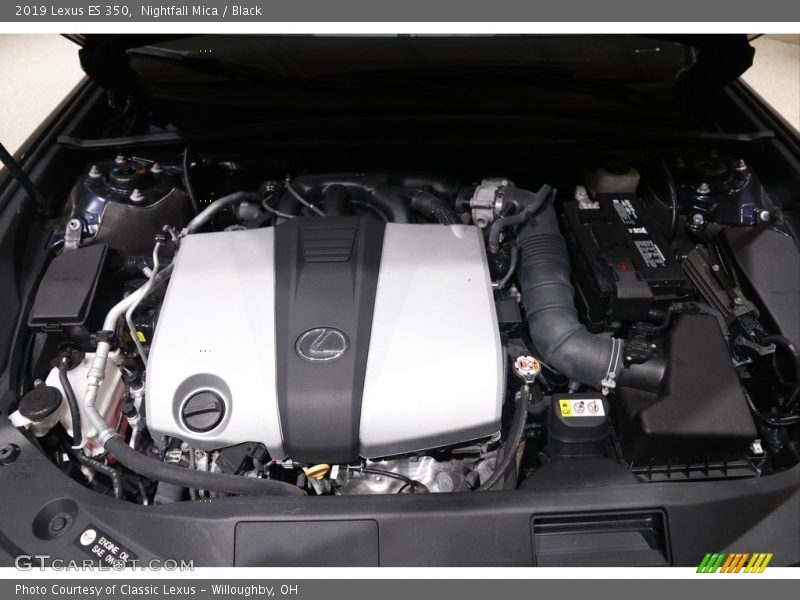 Nightfall Mica / Black 2019 Lexus ES 350