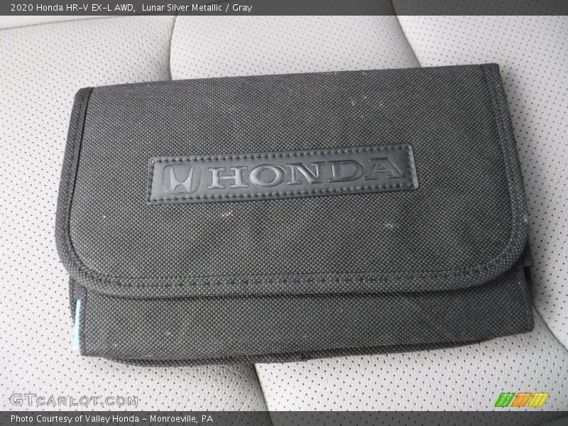 Lunar Silver Metallic / Gray 2020 Honda HR-V EX-L AWD