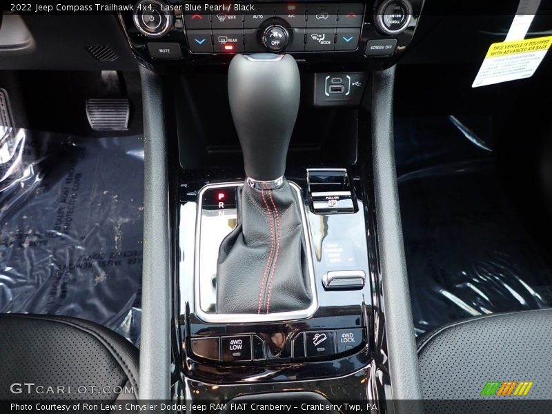 Laser Blue Pearl / Black 2022 Jeep Compass Trailhawk 4x4