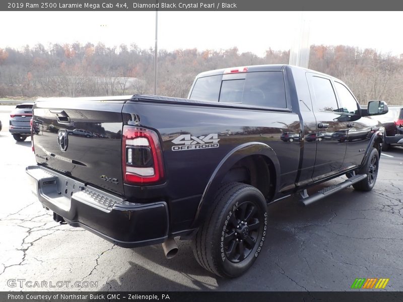 Diamond Black Crystal Pearl / Black 2019 Ram 2500 Laramie Mega Cab 4x4