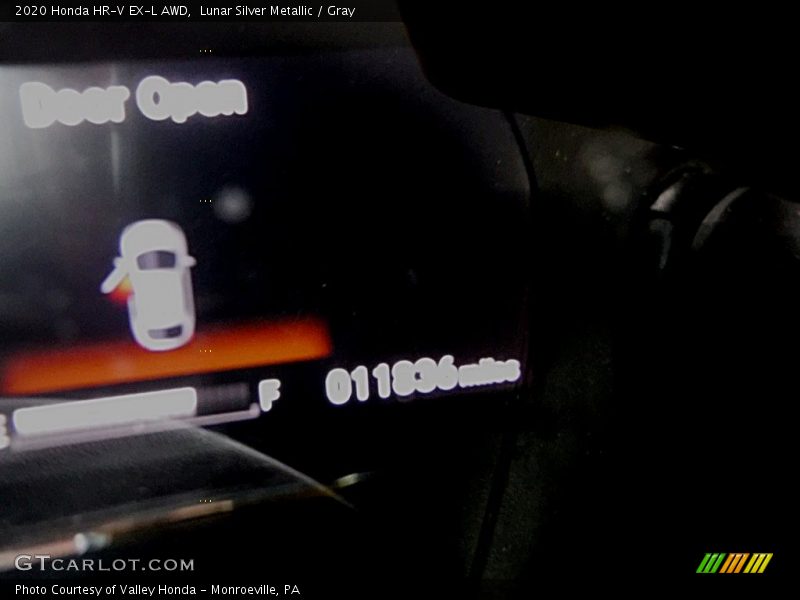 Lunar Silver Metallic / Gray 2020 Honda HR-V EX-L AWD