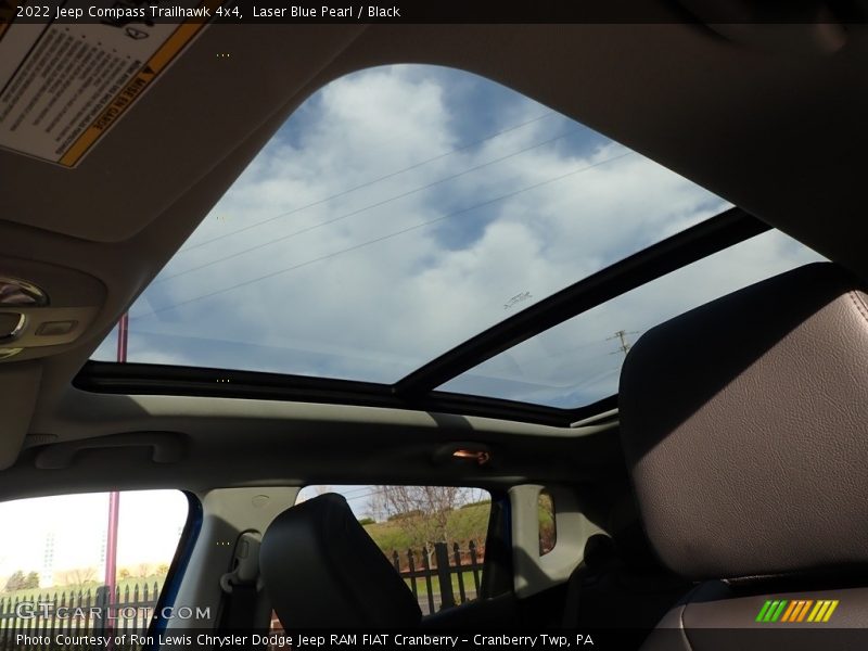 Laser Blue Pearl / Black 2022 Jeep Compass Trailhawk 4x4