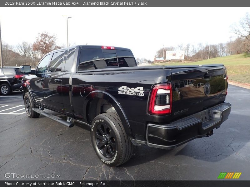  2019 2500 Laramie Mega Cab 4x4 Diamond Black Crystal Pearl